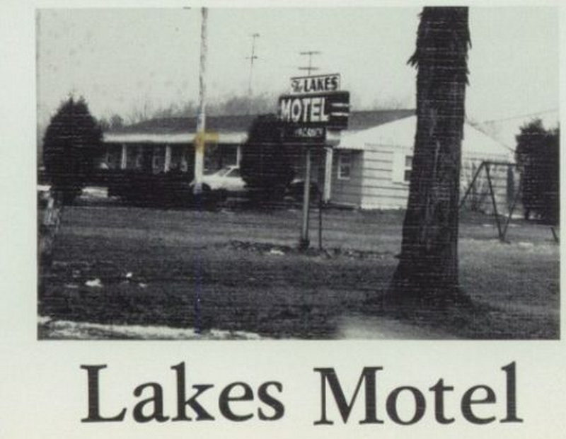 Lakes Motel - Old Yearbook Ad